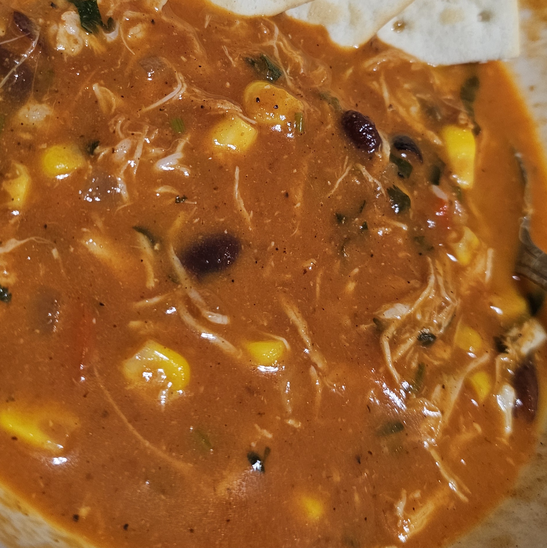 Spicy Southwest Chicken Soup